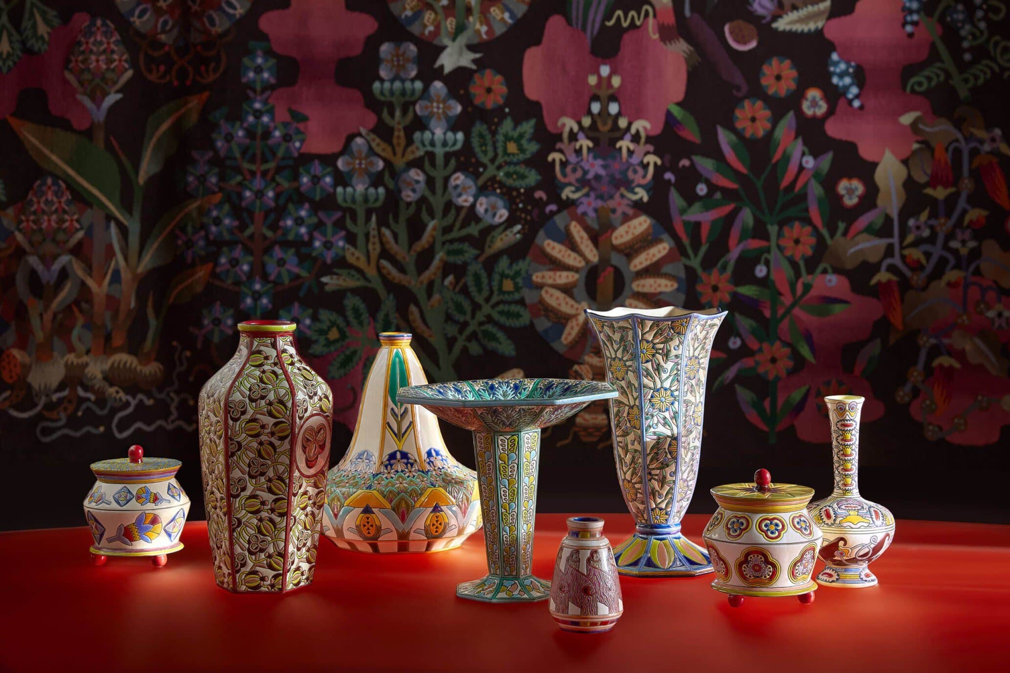 龙威珐琅彩La Cannelle 花瓶- ParisPierre Marie Studio